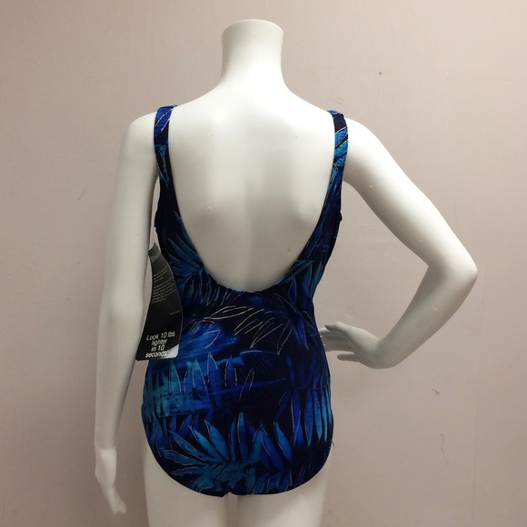 Miraclesuit Oceanus Blue One piece Suit - Picture 8 of 8